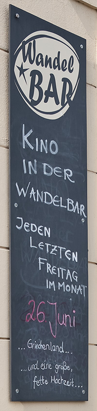Wandel-Bar Eingang